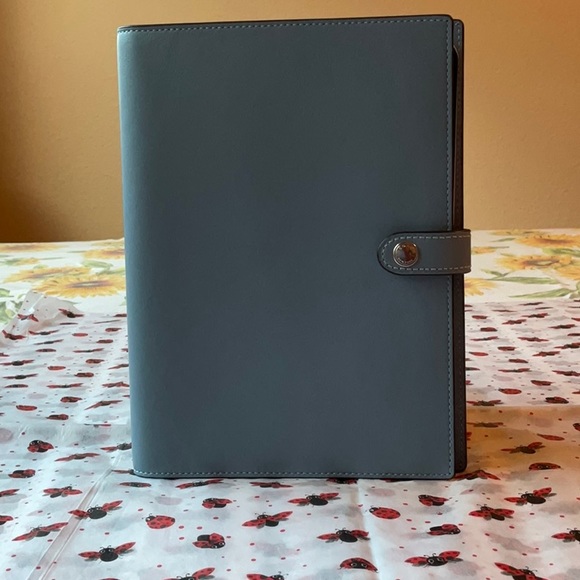 ๐ COACH LEATHER NOTEBOOK ๐ NWT ๐ - Picture 5 of 16